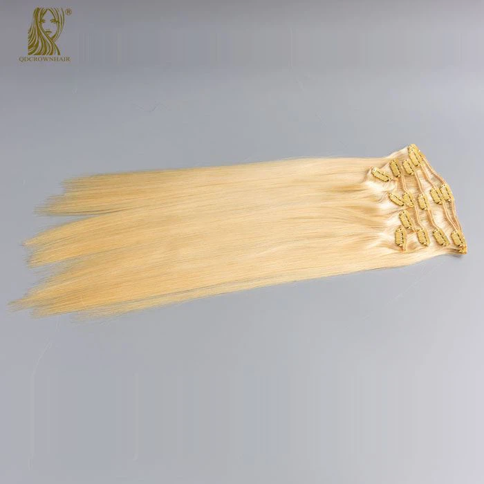 light color clip in hair extensions